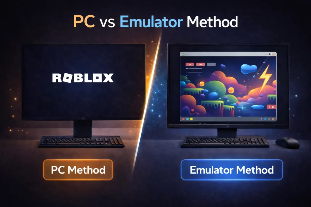 PC vs Emulator Method